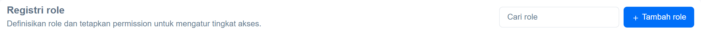 Toolbar halaman