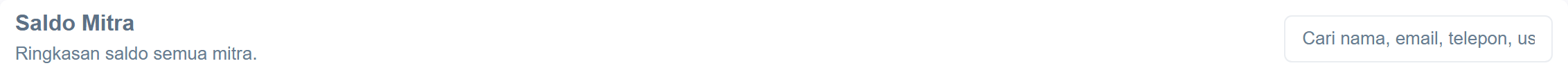 Toolbar halaman
