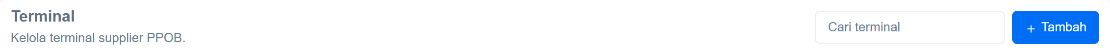 Toolbar halaman