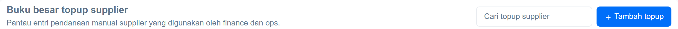 Toolbar halaman