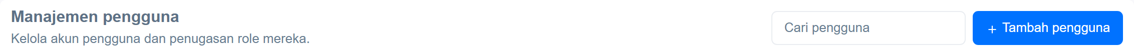 Toolbar halaman