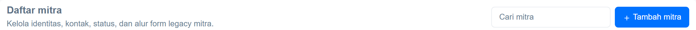 Toolbar halaman